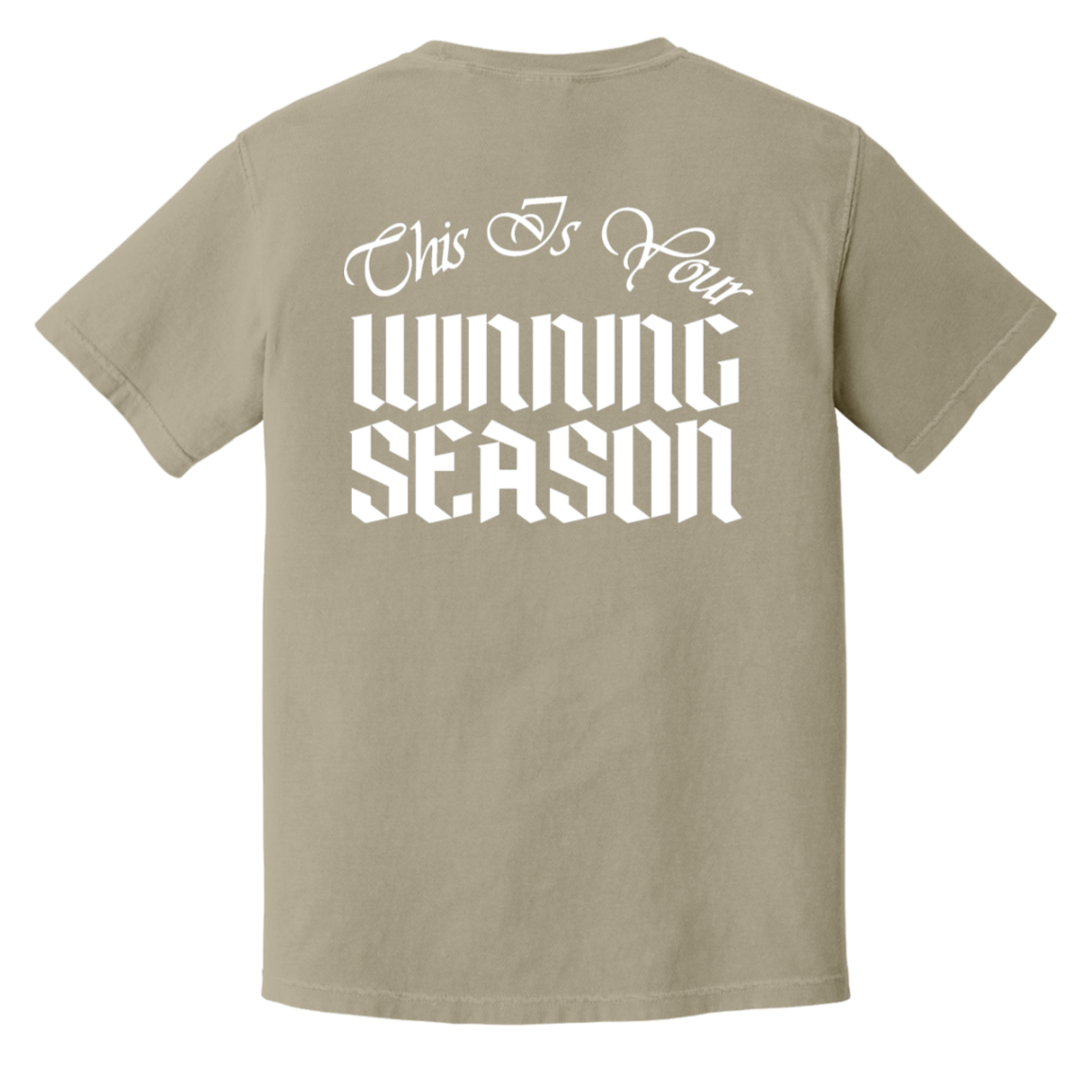 WINNING SEASON -  Heavyweight Garment-Dyed T-Shirt