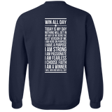 WAD Confession Crewneck Pullover Sweatshirt