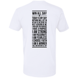 WIN ALL DAY Premium Short Sleeve T-Shirt