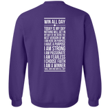 WAD Confession Crewneck Pullover Sweatshirt