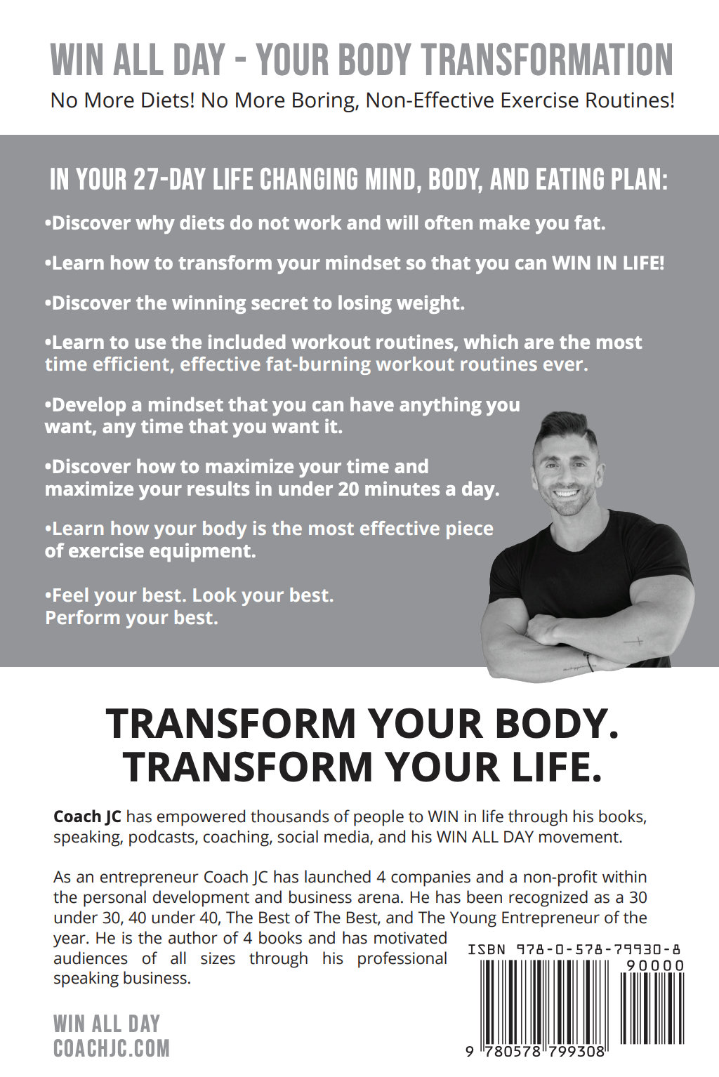 WIN ALL DAY YOUR 27 DAY GAMEPLAN SO THAT YOU CAN LOOK FEEL AND PERFORM YOUR BEST