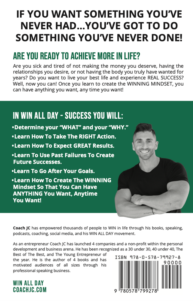 WIN ALL DAY SUCCESS - HOW TO CREATE THE WINNING MINDSET TO ACHIEVE ULT ...